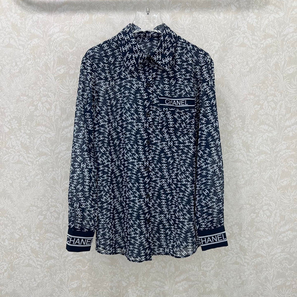 CHANEL LOGO PRINTED SHIRT 275191