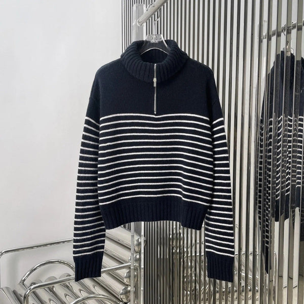MAGLIONE IN MAGLIA CON ZIP MIUMIU STYLE 69