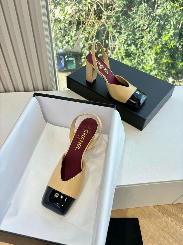 CC SS26 Slingback 9cm Patent Leather