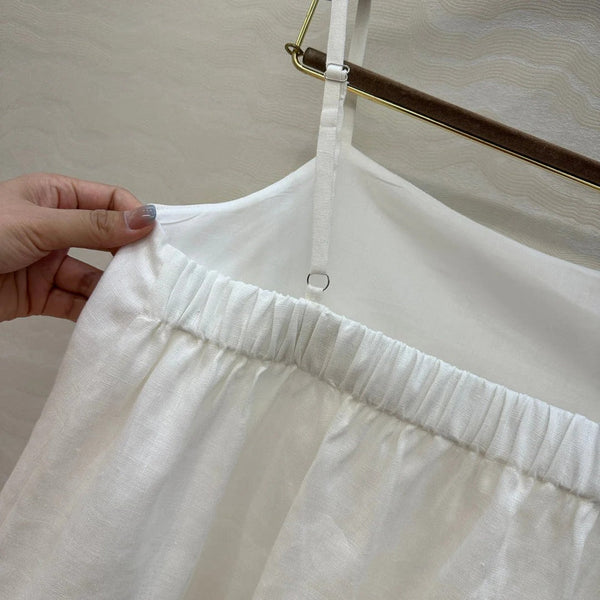 LP LINEN HALTER TOP 272248