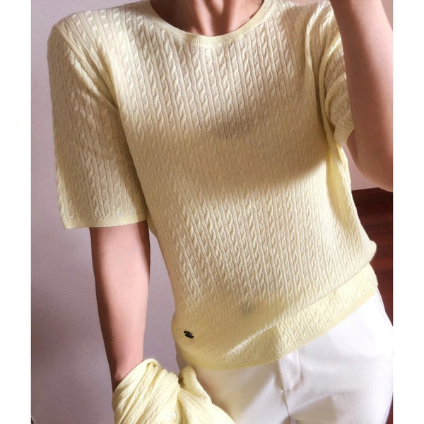 CHANEL 25S T-SHIRT COL ROND STYLE 164