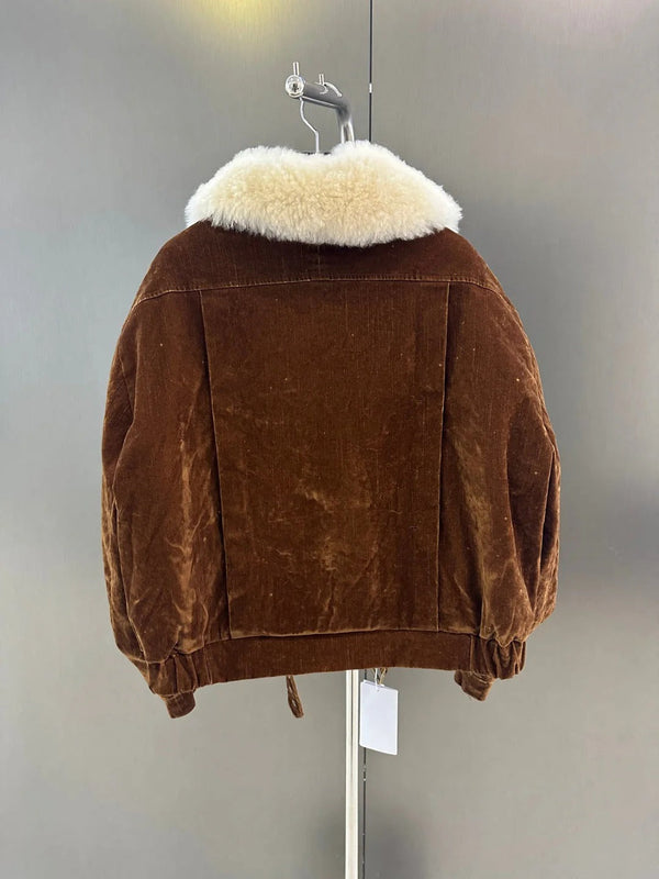 CELINE 25S VELVET DENIM JACKET 0099