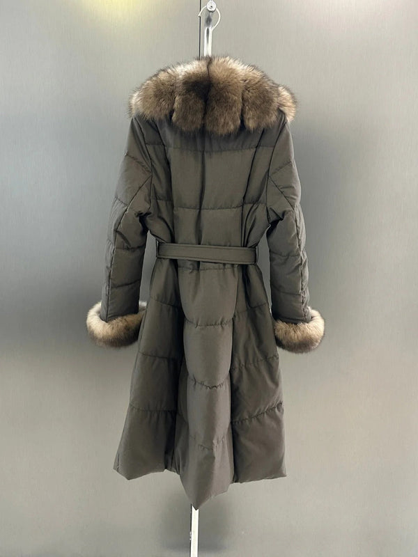MAX MARA 25S LONG GOOSE DOWN COAT 119