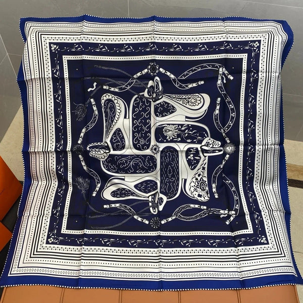 HERMES 25S SCARF 90 IN SILK 718485