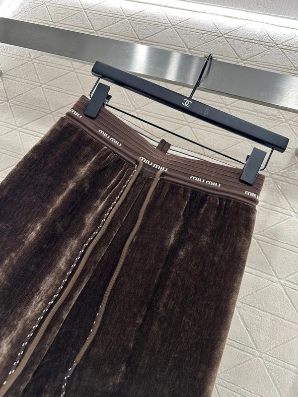 MIUMIU WIDE-LEG PANTS STYLE 119