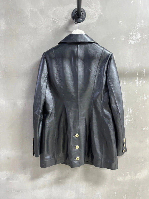 BLOUSON EN PEAU D'AGNEAU CHANEL 25S STYLE 226