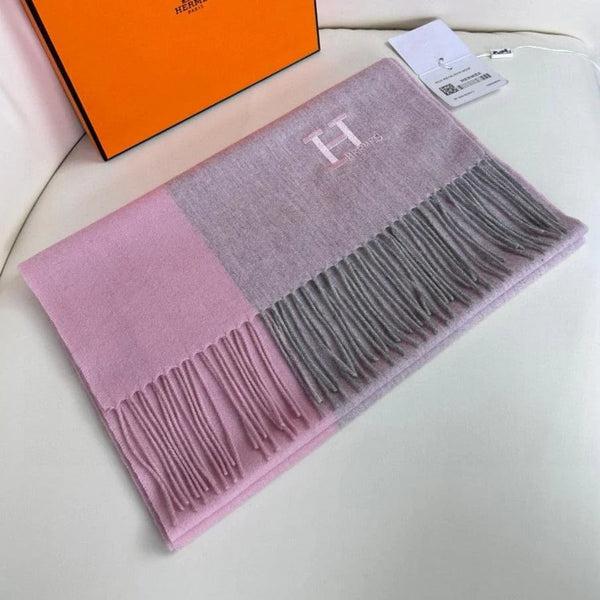 Sciarpa 190 cm in cashmere rosa