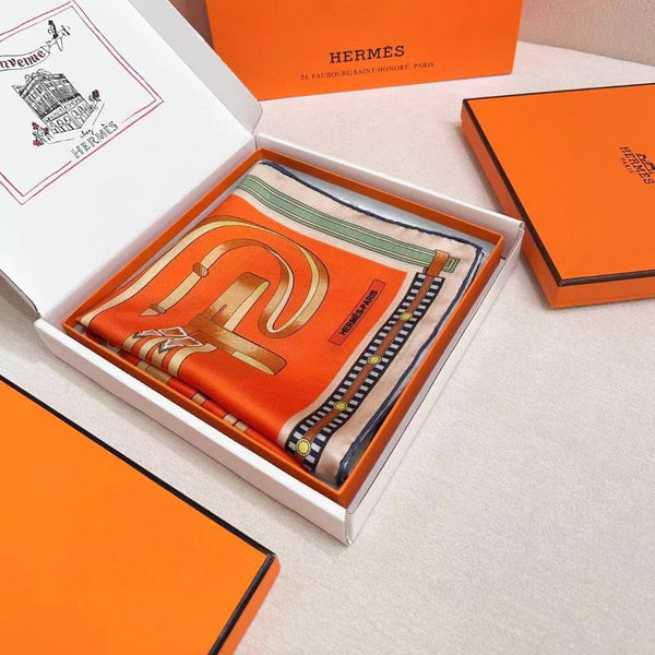 HERMES 25S SCIARPA 90 IN SETA 735838