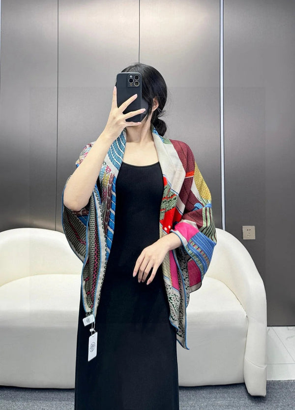 HERMES 25S SCARF 140 IN SILK 727341