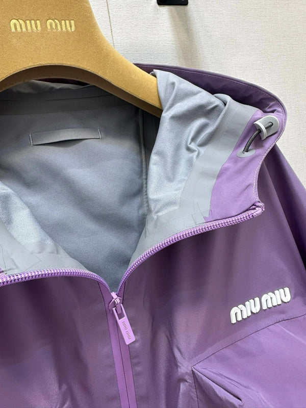 MIUMIU HOODED JACKET STYLE 40