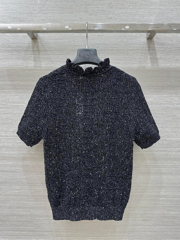 HAUT EN MAILLE CHANEL STYLE 71