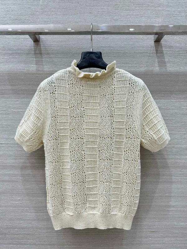 HAUT EN MAILLE CHANEL STYLE 69