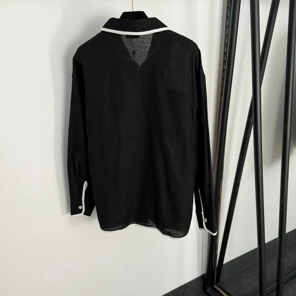 CHEMISE MANCHES LONGUES CHANEL 25S STYLE 127