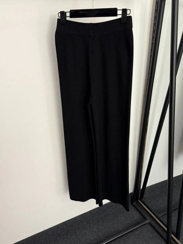 CHANEL 25S PANTALON EN TRICOT TAILLE ÉLASTIQUE 569
