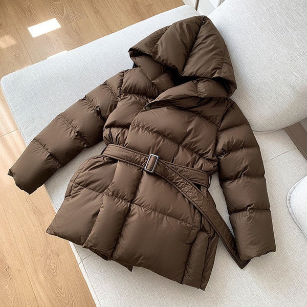 MAX MARA 25S MEDIUM-LENGTH DOWN COAT 174