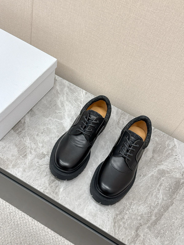 CD 26 Mocassins Vintage Cuir de veau Noir 608797