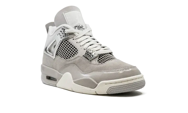 Nike Air Jordan 4 Frozen Light Gray Suede