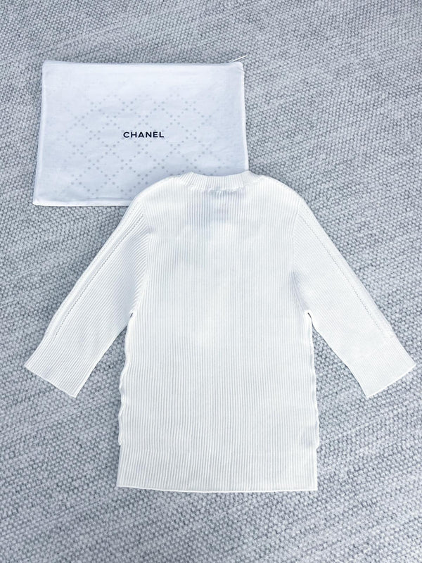 HAUT EN MAILLE CHANEL STYLE 23