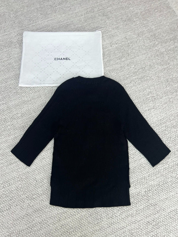 HAUT EN MAILLE CHANEL STYLE 22