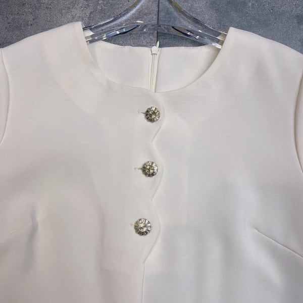 ROBE AMPLE MANCHES COURTES CHANEL 25S 503