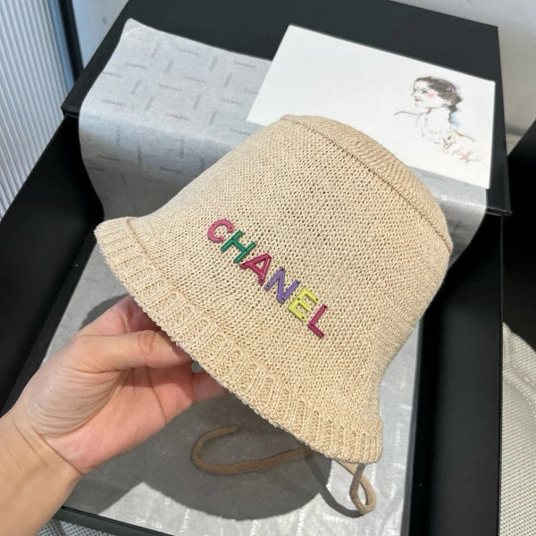 WOVEN BUCKET HAT BEIGE 673999