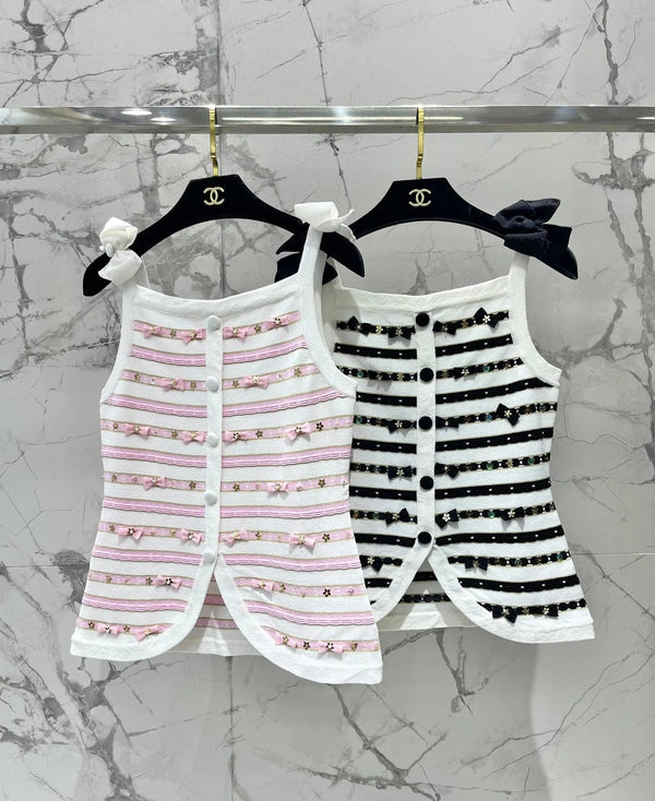 CHANEL 25S CARACO EN TRICOT MODÈLE 109