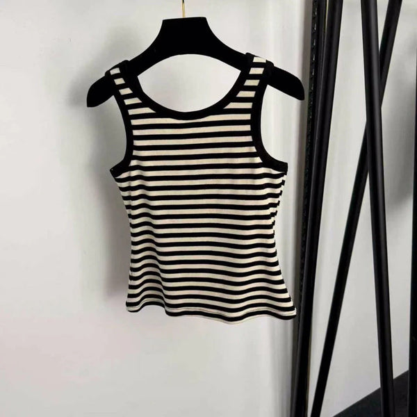 CELINE 25S STRIPED TANK TOP 0115