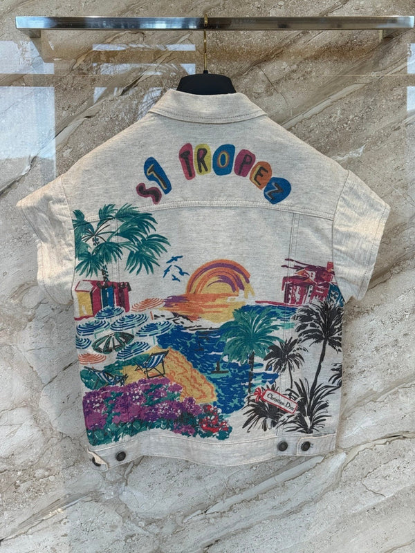 DIOR 25S SHIRT AND SHORTS SET 458