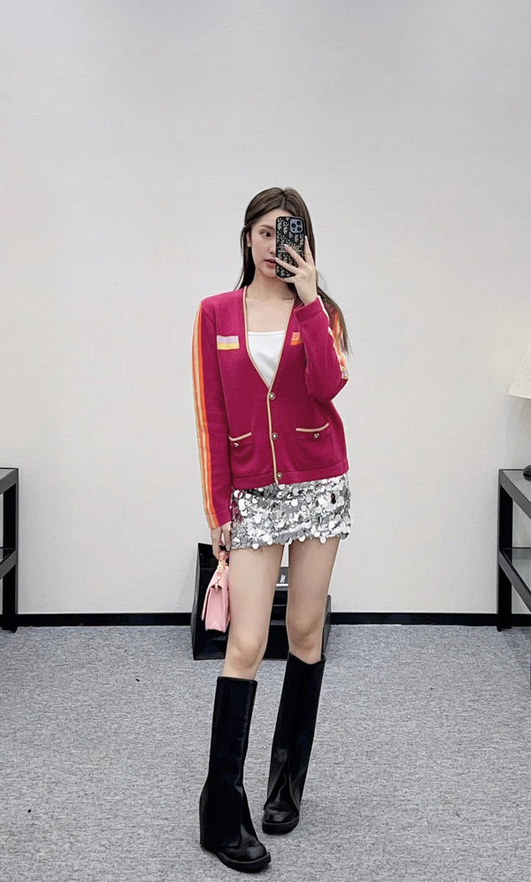 CHANEL 25S CARDIGAN VESTE 451