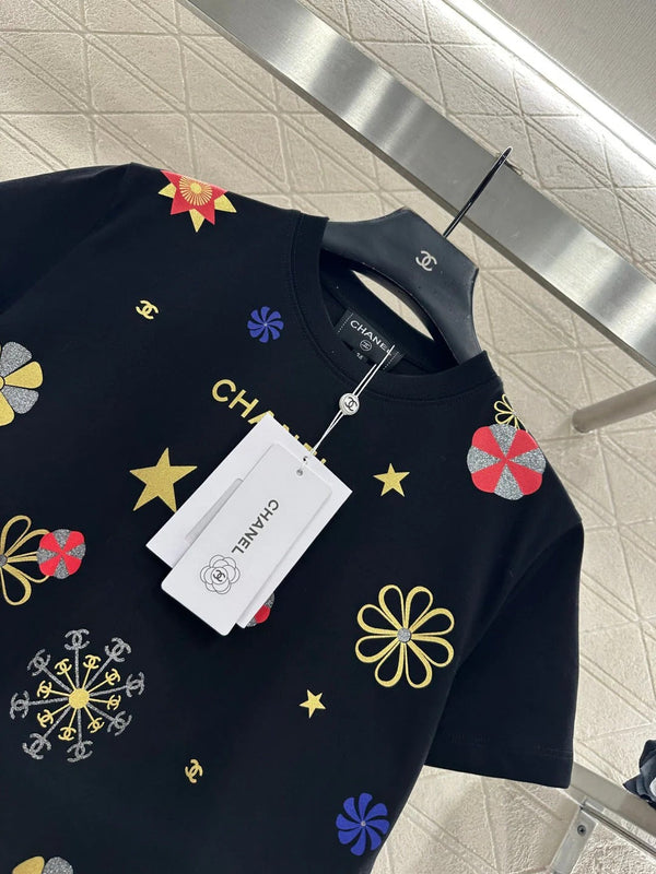 CHANEL T-SHIRT IMPRIMÉ 25S 649