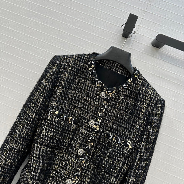MANTEAU EN LAINE CHANEL STYLE 35
