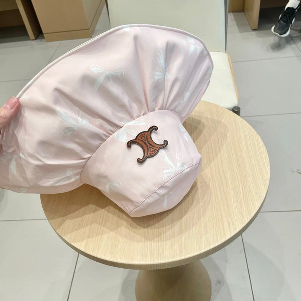 CELINE CHAPEAU SEAU NŒUD 25S 733401 ROSE PÂLE