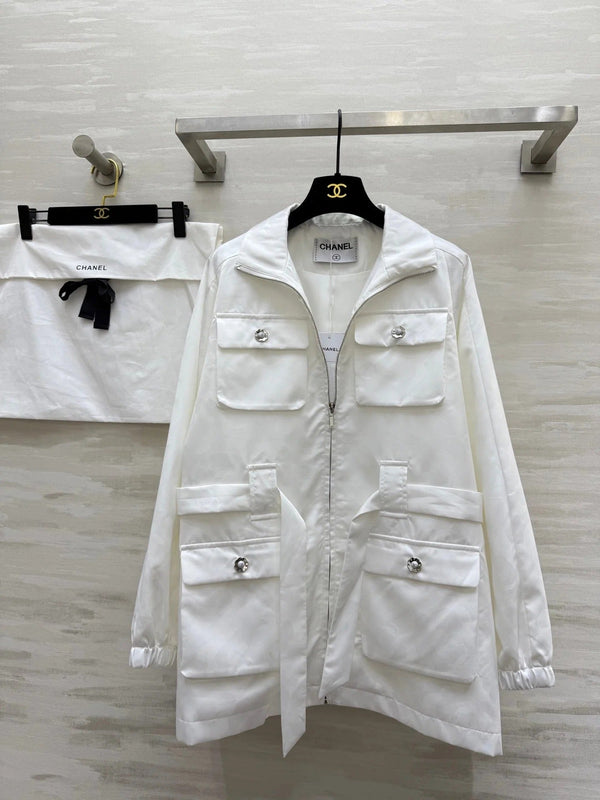 CHANEL 25S VESTE COL MONTANT STYLE 177
