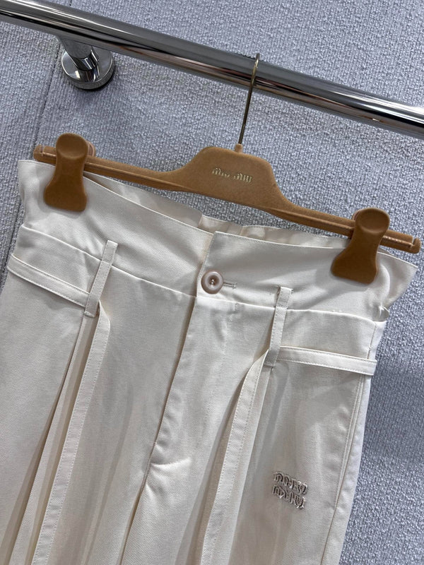 MIUMIU DRAWSTRING TROUSERS STYLE 6