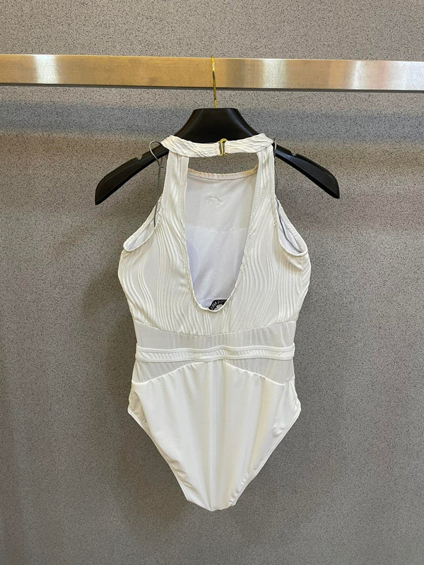 CC BIKINI SWIMSUIT SET IN WHITE 573555