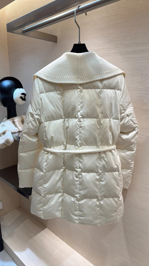 CHANEL 25S Doudoune longue COUPE CLASSIQUE 575