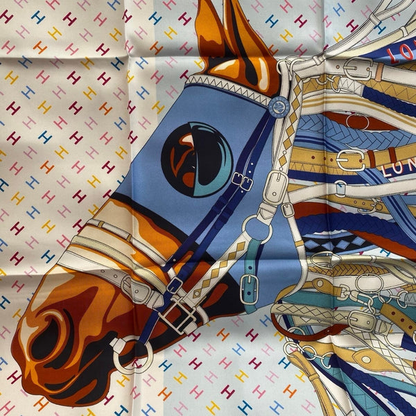 HERMES 25S SCARF 90 IN SILK 703681