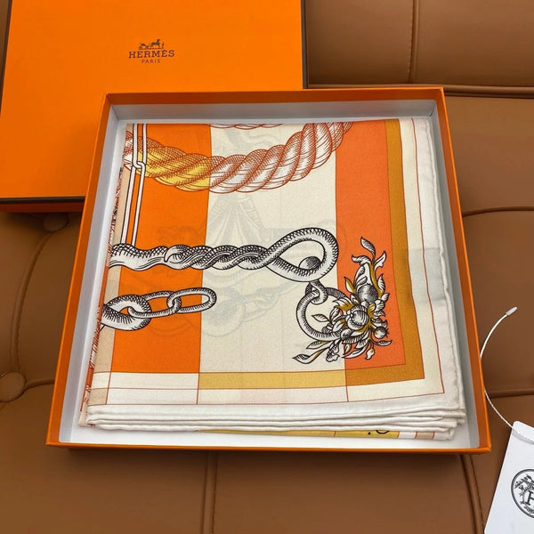 HERMES 25S SCARF 90 IN SILK 709682