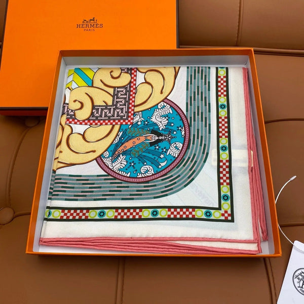 HERMES 25S SCARF 90 IN SILK 709684