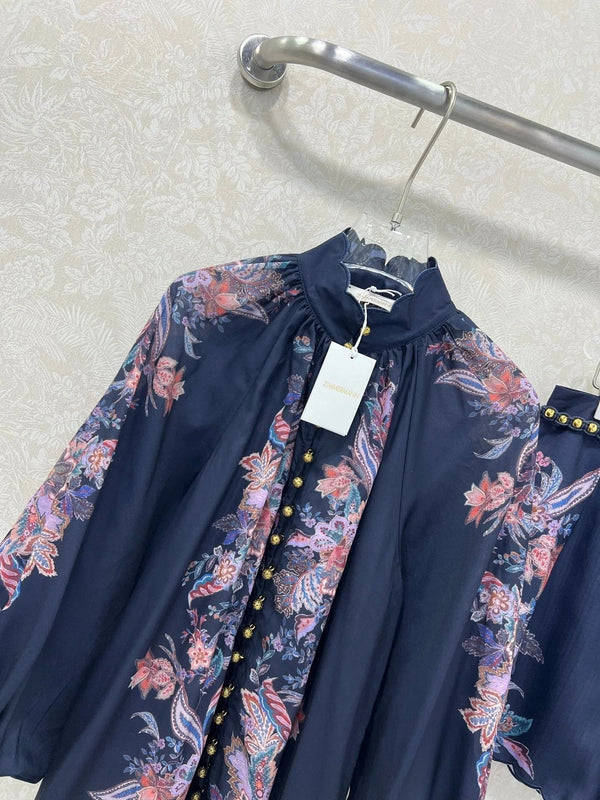 ZIMMER ELEGANT PRINTED OUTFIT SET