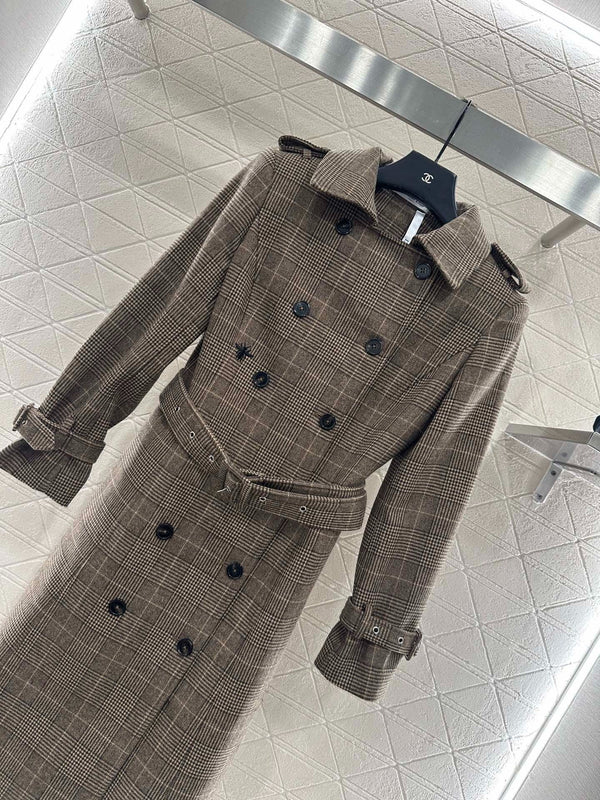 DIOR 25S LONG TRENCH COAT STYLE 303