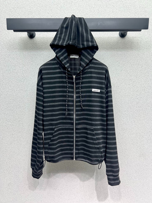 MIUMIU JACKET AND WIDE-LEG PANTS SET STYLE 13