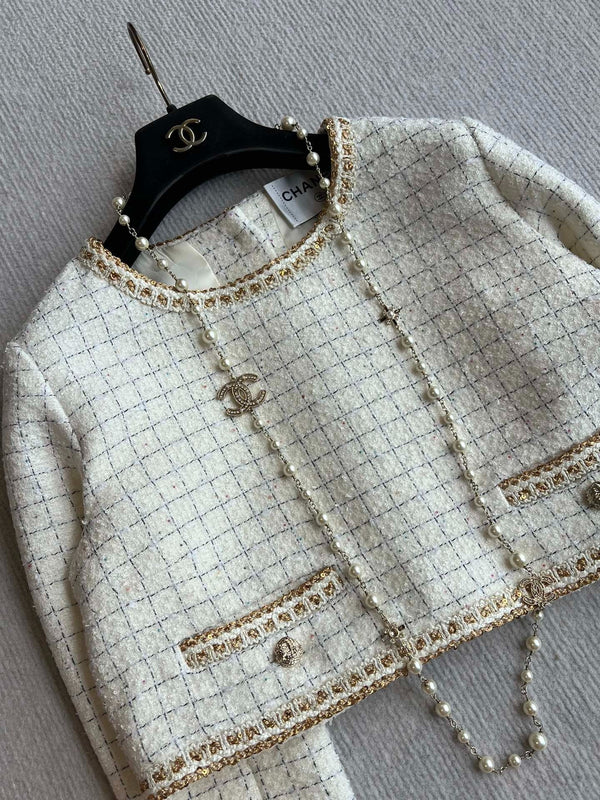 MANTEAU EN LAINE CHANEL STYLE 3