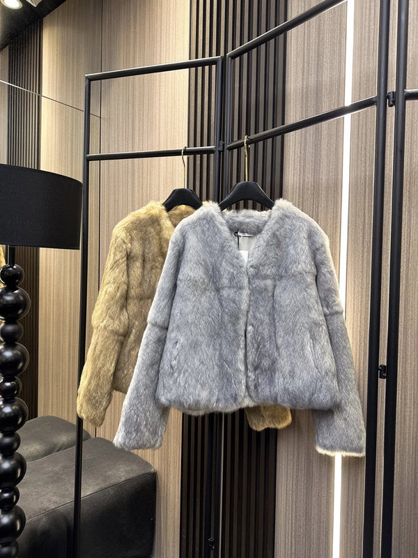 CELINE 25S RABBIT FUR COAT 0034