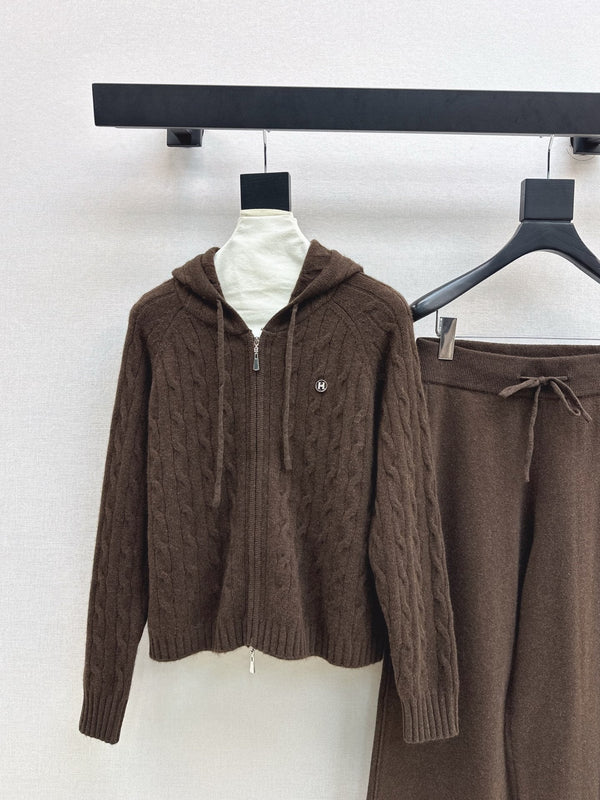 HERMES 25S OVERSIZED WOOL SUIT 025