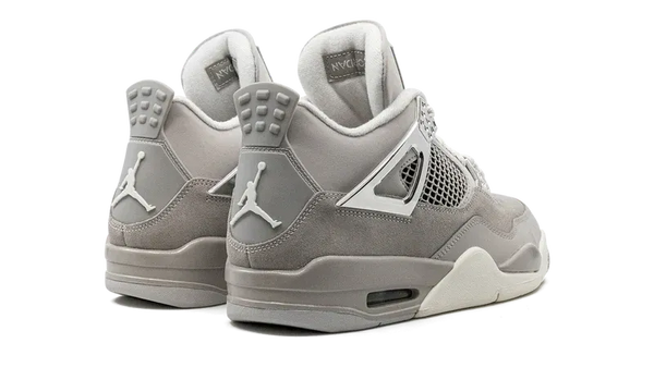 Nike Air Jordan 4 Frozen Light Gray Suede