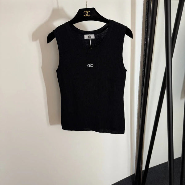 ALO KNIT SLEEVELESS TOP STYLE 166