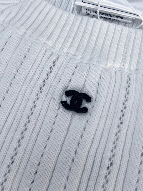 HAUT EN MAILLE CHANEL STYLE 23