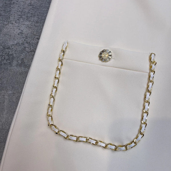 ROBE AMPLE MANCHES COURTES CHANEL 25S 503