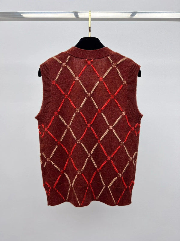 CHANEL 25S SET Gilet en maille STYLE 256